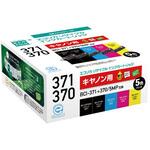 ECI-C371-5P リサイクルインク Canon対応 BCI-370/BCI-371 エコリカ