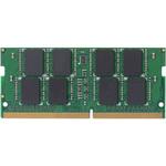 増設メモリ ノートPC用 DDR4-2400 PC4-19200 S.O.DIMM 260pin 6年保証 エレコム