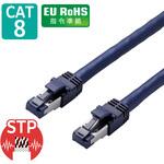 LANケーブル cat8 より線 爪折れ防止 保護カバー付き LD-OCTT エレコム