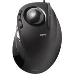 M-DT2URBK トラックボールマウス 有線 8ボタン 人差し指 チルトホイール搭載 高性能 DEFT エレコム