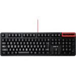 キーボード 有線 メンブレン式 テンキー付き メンブレン ハードウェアマクロ機能 PS5 ブラック エレコム