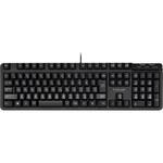 キーボード 有線 USBハブ付 メンブレン メカニカルキーボード テンキー付き エレコム