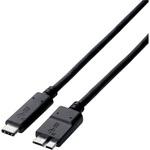 USBケーブル C-microB 3.1 ブラック エレコム