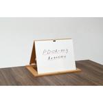 PD・OA-003 折り畳み木製卓上ホワイトボード 1台 オリバー 【通販