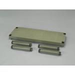 EA976AL-41A 1200x450x56mm ラック棚/連結式(OD色・PP製) エスコ