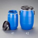 60L 樹脂製ドラム型容器(バンドタイプ) エスコ