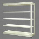 EA976DN-150RB 1490x450x1800mm/150kg/5段 スチール棚(連立用) エスコ