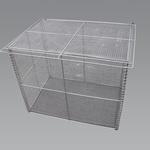 EA995AA-541 900x600x750mm/ 405L ダストボックス(ステンレス製) エスコ