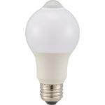 LED電球 人感明暗センサー付 E26 60W相当 オーム電機