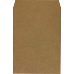 080491 角形2号未晒クラフト封筒スミ貼 枠ナシ 100g/平方m500枚X1箱 キングコーポレーション