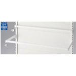 61-42-7-1 ミニ角バーセット W90cm ホワイト(スリット芯々88.8cm用) アズワン