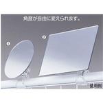 クリップ付きアクリルミラー(鏡厚2mm) アズワン
