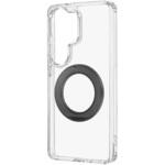 Galaxy S26 Ultra 耐衝撃ハイブリッドケース 「UTILO Hybrid mag swing」 クリア/ブラック MSソリューションズ