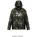 DE-3726 ボートゲームフーディーシャツ マルチヘイズカモ DAIWA(ダイワ)[船舶用品・漁業資材]