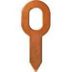 平ワッシャ(銅メッキ) 東安