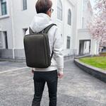 薄型シンプルビジネスリュック-グレー 平野鞄