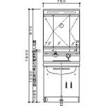洗面化粧台kzシリーズ 750mm 2枚扉 三面鏡 Toto 洗面化粧台 通販モノタロウ Lmcb075a3gac1g Ldcb075baggg1w