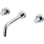 壁付2ハンドル混合栓 カクダイ