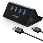 ORICO-SHC-U3-V2-BK-BP USB3.0ハブ 4ポート スマートフォンホルダー搭載 ORICO