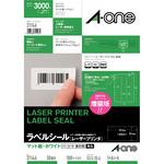 ラベルシールレーザープリンタ専用 マット紙ラベル エーワン(ラベル)
