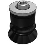 真空パッドベローズタイプ (突起付きリブ無し) パッドネジ付きセット PISCO(ピスコ)