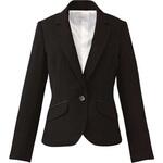 ジャケット(レディス用)19号 EAJ511-10(ブラック) カーシーカシマ