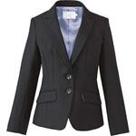 ジャケット(レディス用)19号 EAJ526-10(ブラック カーシーカシマ