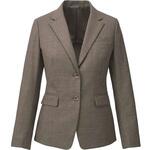 ジャケット(レディス用)19号 EAJ820-3(モカ) カーシーカシマ