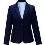 ジャケット(レディス用)19号 EAJ865-52(ネイビー) カーシーカシマ