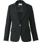 ジャケット(レディス用)19号 ESJ701-10(ブラック) カーシーカシマ