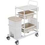 マツヨシ リベルタオムツ交換車 LB-002N(タオルウォーマーナシ) 松吉医科器械