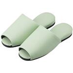 マツヨシスリッパ(抗菌パステル)前開 HP-45(12ソクイリ) グリーン 松吉医科器械