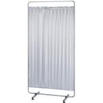 防炎カーテンスクリーン HI-S(90X41X178CM) グレー 西村製作所