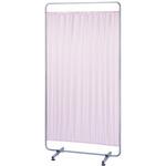 防炎カーテンスクリーン HI-S(90X41X178CM) ピンク 西村製作所