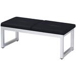 ロビーチェアー RF-12(1200X480X400) ネオブラック ニシキ工業