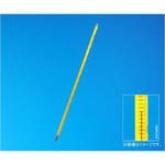 黄管赤液棒状温度計 1℃ 全没 1-27シリーズ 安藤計器製工所