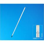 青液棒状温度計 1℃ 全没 全長300mm 1-20シリーズ 安藤計器製工所