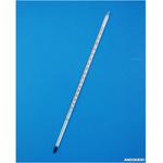 CK-T-NM 黒球専用無害緑液温度計 浸没線付 +10～110℃ 1/2 目量：0.5℃ 安藤計器製工所
