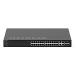 NETGEAR MSM4332-100AJS 24x2.5G、4x10G/マルチギガPoE++(522Wベース、最大2520W)および4xSFP28 25Gマネージドスイッチ NETGEAR