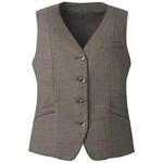 ベスト(レディス用)19号 EAV821-3(モカ) カーシーカシマ