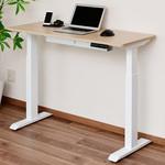 電動昇降デスク メモリー機能付き スリム 幅100/120/140 奥行50 高さ71