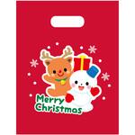 6714 クリスマスプレゼント袋 小(マチ無し)100枚 アーテック