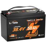 LiTime Bluetooth付きトローリングモーター用バッテリー LiTime