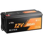 Li Time 12V 280Ah リン酸鉄リチウムイオンバッテリー LiTime