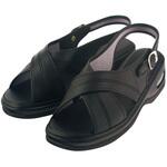 エアークロスサンダル L(23.5-24.0CM) ブラック ファーストレイト