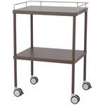 カラーセレクトワゴン(手摺付) MY-CSW01-BR(ブラウン) 松吉医科器械