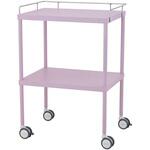 カラーセレクトワゴン(手摺付) MY-CSW01-LL(ライラック) 松吉医科器械