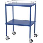 カラーセレクトワゴン(手摺付) MY-CSW01-NV(ネイビー) 松吉医科器械