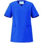 レディススクラブ 171-85(ロイヤルブルー) M KAZEN