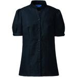 パフスリーブブラウス 619-05(ブラック) 3L KAZEN